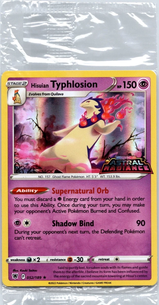 Hisuian Typhlosion Pokmon TCG Cards for sale | eBay Hisuian Typhlosion Pokmon TCG Cards for sale | eBay