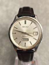 SEIKO Sportsmatic 5 Watch 36.3mm Silver Dial Vintage Showa 1960s NB/NA