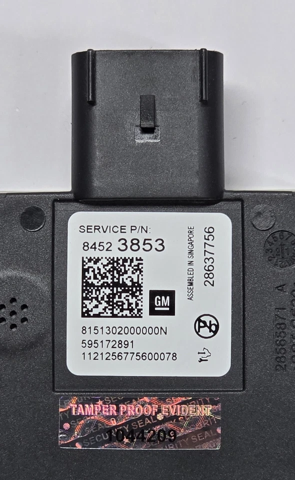 2019-2025 Cadillac XT4 XT5 XT6 CT6 Cruise Control Distance Sensor OEM 84523853 - Image 4 of 4