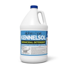 KennelSol 1-Step Kennel Cleaner - 1 Gallon Liquid Disinfectant, Effective Aga...