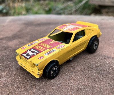 Vintage Hot Wheels Show Hoss II Mustang Dragster Funny Car Diecast Toy - Made HK