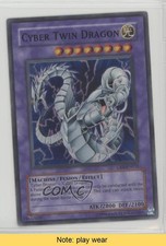 SR - Cyber Twin Dragon Unlimited YuGiOh netic Revolution #CRV-EN035 READ 0b5