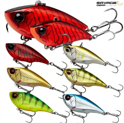 Savage Gear FAT VIBES Crankbait Wobbler Kunstköder Forelle Barsch Hecht Rapfen