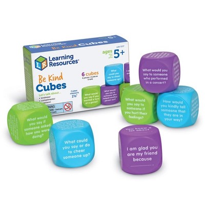 Learning Resources Be Kind Cubes, Autismus-Lernmaterialien, Logopädie