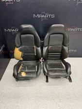 95-99 Bmw E36 M3 Coupe Front Vaders Vader Seats Black Ripped
