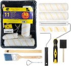 Bates Paint Roller - Brush, 9", 4", 11 pcs, Black/Yellow Handle