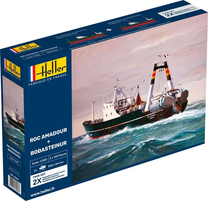 Bright 85608 - 1:200 ROC AMADOUR + BODASTEINUR Twinset - New