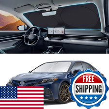 Insauto Windshield Sun Shades Custom Fit For Toyota Camry 2007-2017- Sunshade