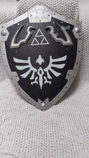 Metal MEDIEVAL Legend of Zelda Inspired Hylian Templar Shield Cosplay  *Read