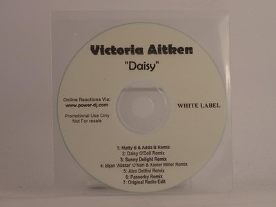 VICTORIA AITKEN DAISY (E82) 7 Track Promo CD Single including Plastic Sleeve WHI