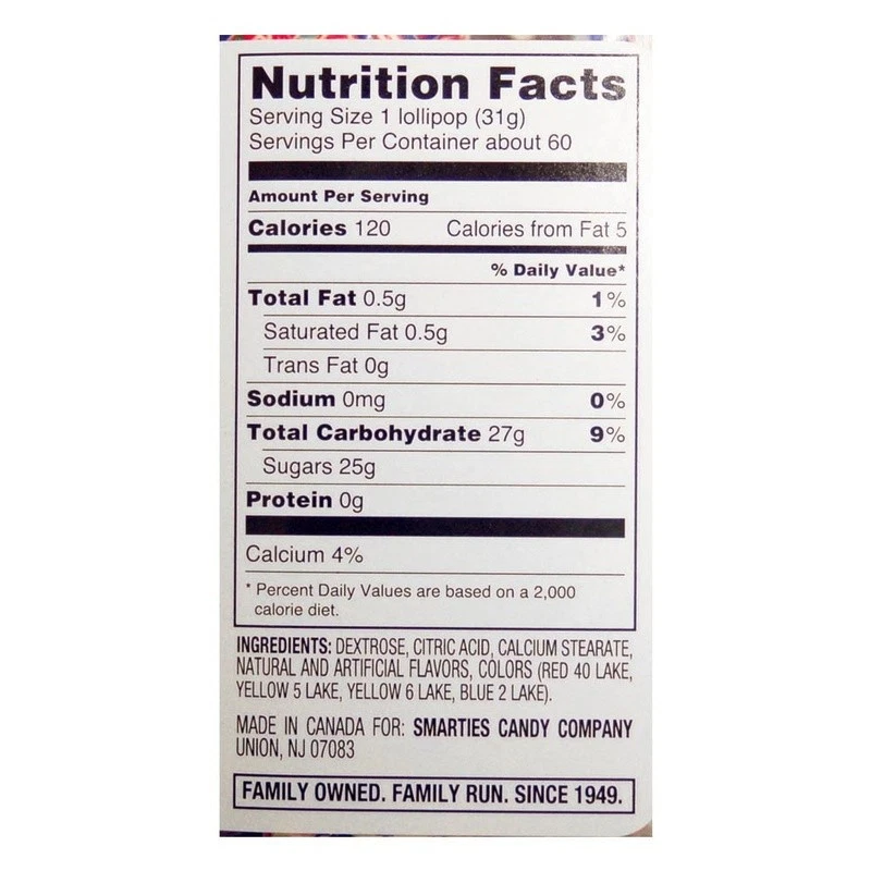 Mega Lollies sem glúten frasco de 65 oz doces amigáveis à alergia 60 unidades guloseimas novo - Imagem 3 de 4