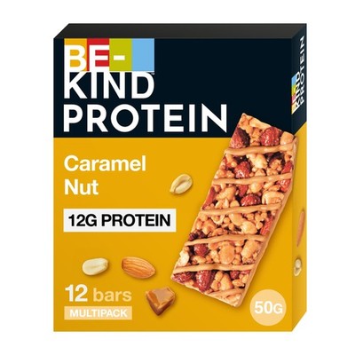 ProteinRiegel, glutenfreier SnackRiegel, Caramel Nut, hoher Ballaststoffgehal...