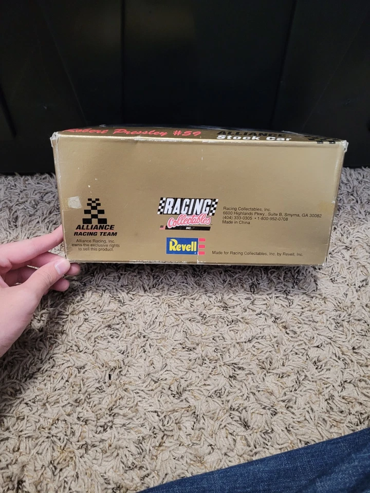 Robert Pressley #59 Olds 1:24 Diecast Car Alliance / Super Lube Asheville Revell - Image 4 of 4