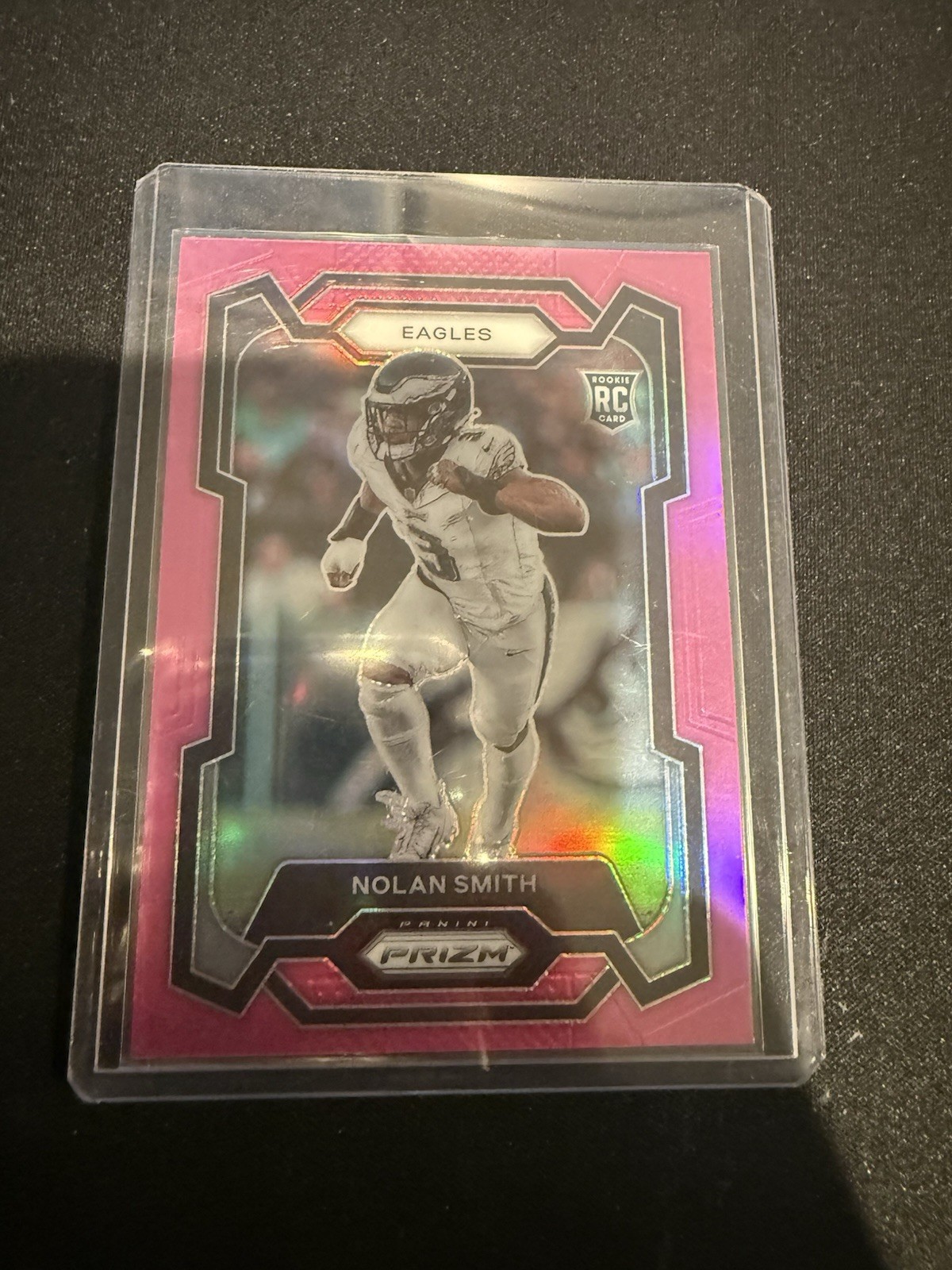 2023 Panini Prizm - Rookies Nolan Smith #382 Pink Prizm (RC)
