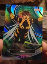 2025 Kakawow Aura Marvel Wasp Green Refractor /25 #AM-IGR-53