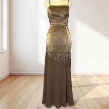 Vintage 90  s Beaded Mesh Cache Gown