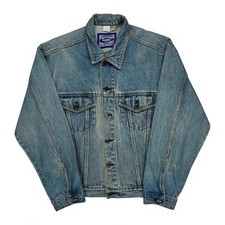 Hard Rock Cafe Denim Jacket - Small Blue Cotton