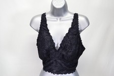 NWT Cosabella Never Say Never Plungie Bralette Black 3X Extended Bra