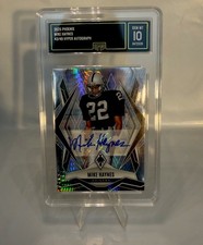 2025 Panini Phoenix Hyper Auto /49 Mike Haynes GEM MT 10 GMA Raiders HOF