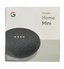 New Google Home Mini Smart Assistant Speaker Charcoal (GA00216-US)