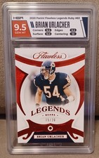 2020 PANINI FLAWLESS  LEGENDS RUBY #83 - BRIAN URLACHER - HGA 9.5 GEM MT - #/20