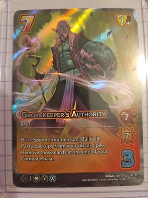 Groovekeeper's Authority Universus Critical Role Heroes of Exandria UR #191