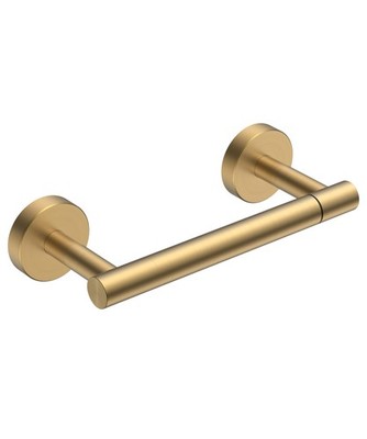 FORIOUS Toilet Paper Holder Wall Mount, Classic 1 Pack, Brushed Gold 