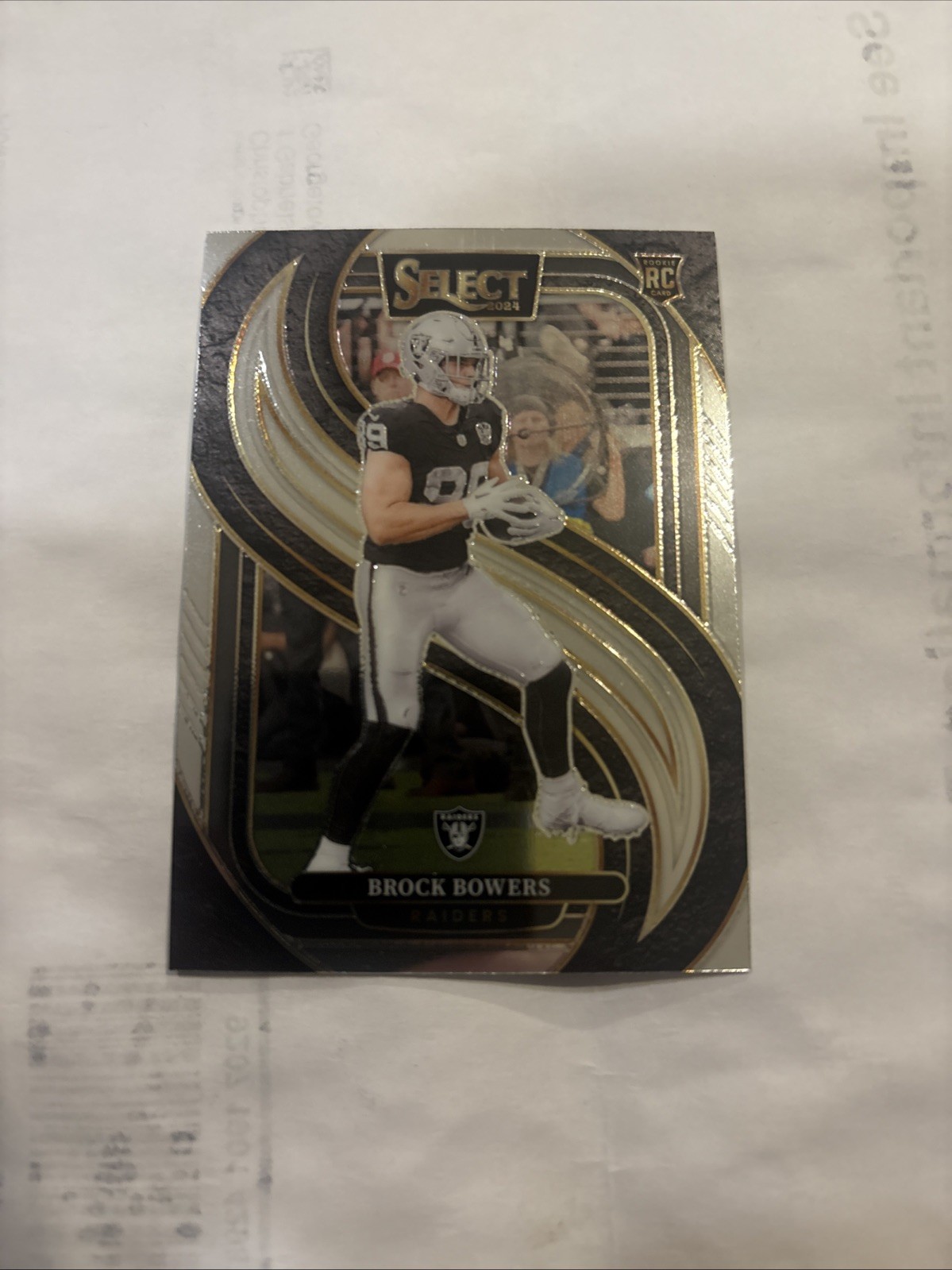 2024 Panini Select - Premier Level Brock Bowers #118 (RC)