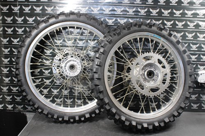 #ad #ad 2006 YAMAHA YZ250F OEM EXCEL FRONT BACK REAR WHEEL SET PAIR WHEELS RIMS HUB $369.99