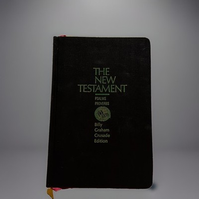 Billy Graham Crusade 1965 Boxed Letherette New Testament Psalms Proverbs