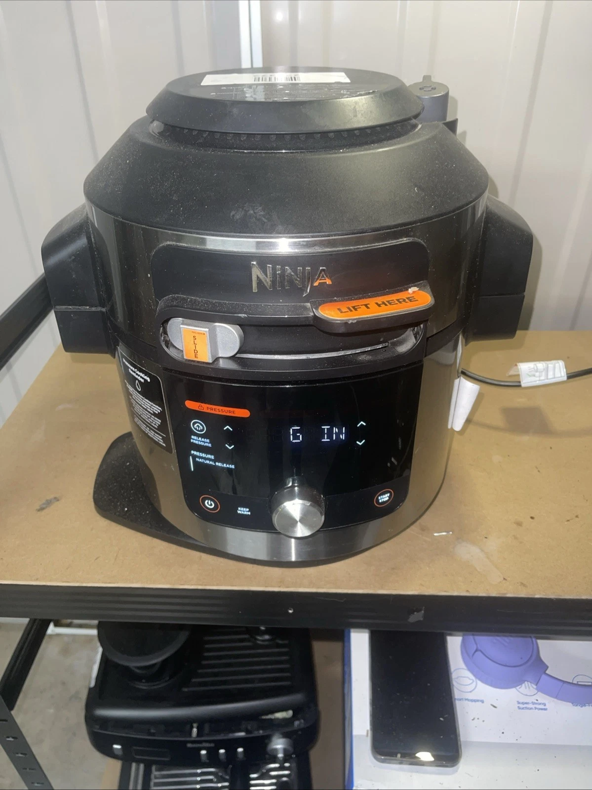 Ninja Foodi MAX 15-in-1 SmartLid Multi-Cooker with 7.5L OL750UK.❌Plug In Error