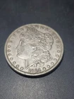 1884 $1 Morgan Silver Dollar Vf 90 % Silver