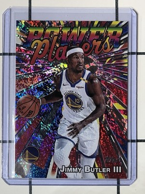 2025 Topps Basketball Power Players Jimmy Butler #PP-10 HoloFoil Variant GSW