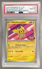 2024 Pokemon SV Journey Promo Indonesian 190 Pikachu Batik Shirt PSA 10 2813