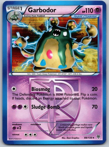 Plasma Storm #66/135 Garbodor (Team Plasma) (66)