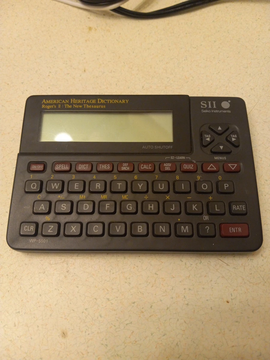 Seiko Electronic Dictionaries in English for sale | eBay
