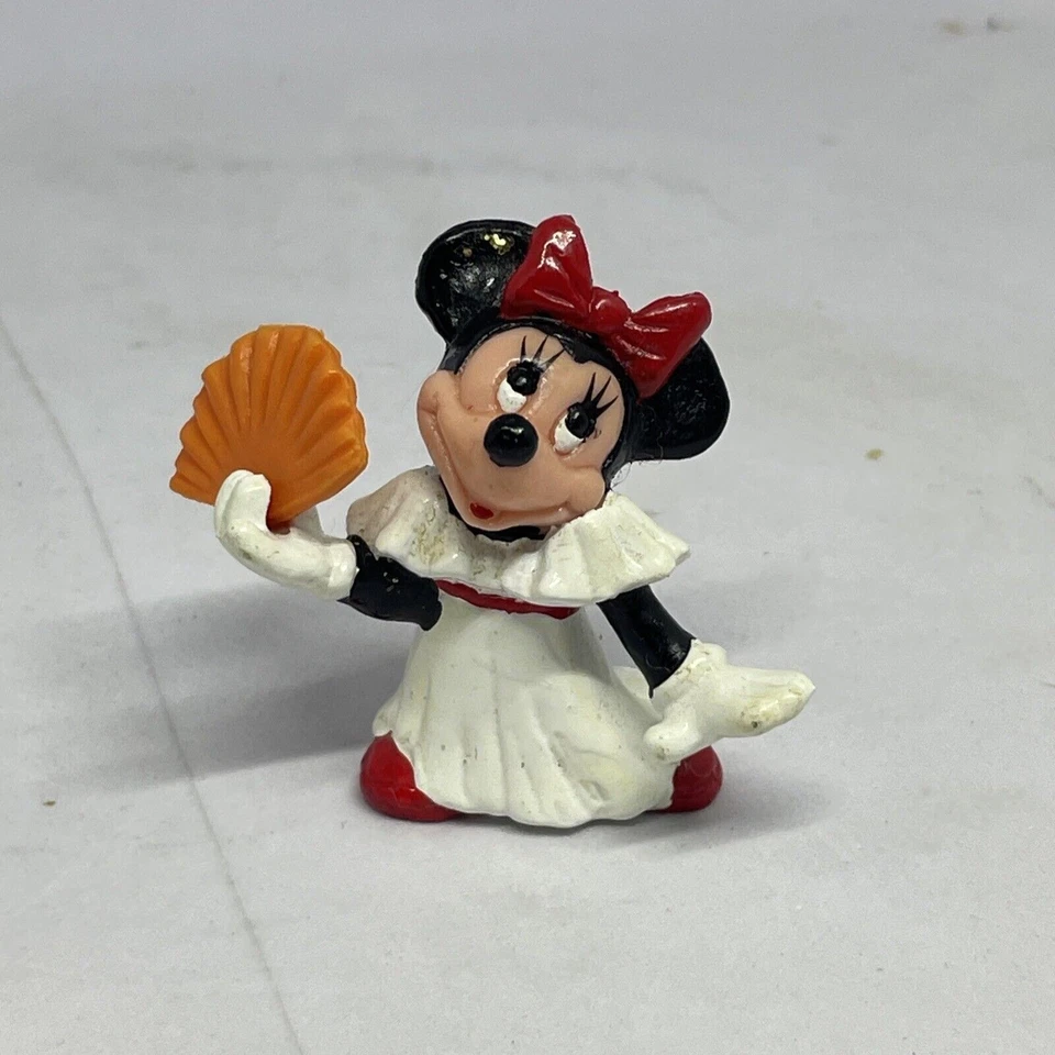 Disney Applause PVC Figure Lot 6 Mickey Minnie Goofy 2" Collectible - Image 3 of 4