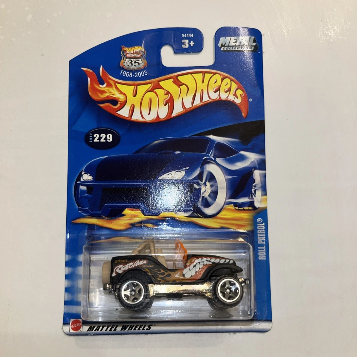 Hot Wheels Blue Card Jeep Diecast & Toy 1:64 Scale for sale - eBay