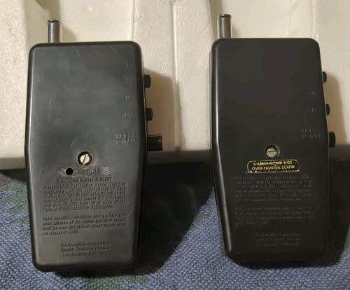 Vintage Electrosolids ELSCO SPACEPHONE MKII WALKIE TALKIE CLEAN INSIDE - Picture 2 of 7