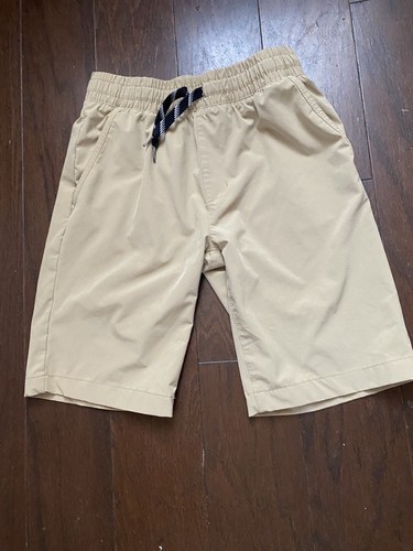 Arizona Quick Dry Shorts Boys XL Performance Hybrid Tan 14 Khaki Uniform Pull On - Picture 8 of 8