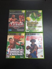 Jeux Xbox Première Génération Mike Tyson Tennis Masters Series NBA 2003 ESPN 2K5