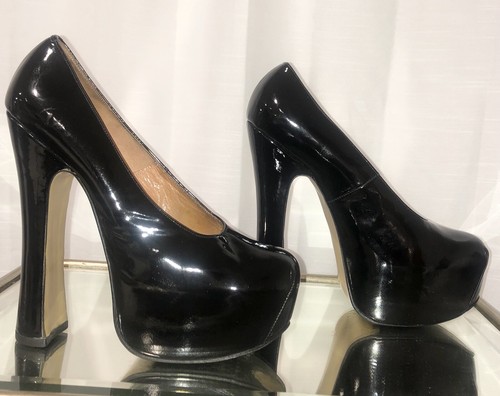 Vintage Patent Leather VIVIENNE WESTWOOD Elevated Platform Court Pump 1991 - 第 9/11 張圖片