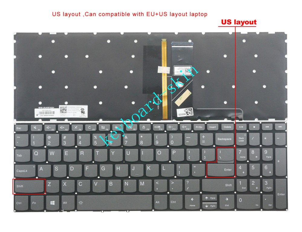 New For Lenovo 330-15ICH 330-15ICN 330-15IGM 330-15IKB laptop Keyboard Backlit