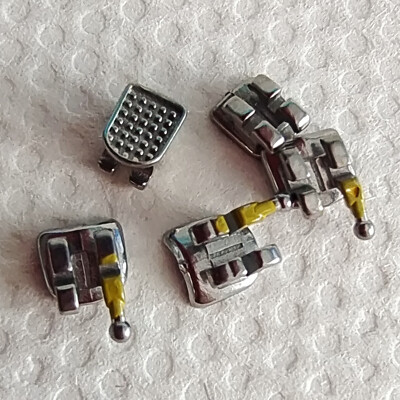 10 X Dental Ortho Brackets Mini/Standard MBT/Roth 022 Hooks 3 4 5 FDA PRU