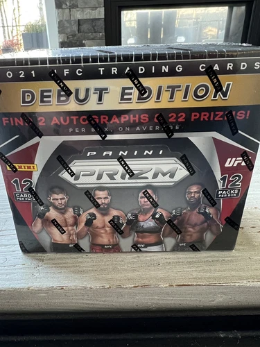 Panini Prizm UFC Debut Edition Hobby Box - Factory Sealed