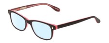 Ernest Hemingway H4617 Unisex Cateye Blue Light Glasses in Matte Black Pink 56mm
