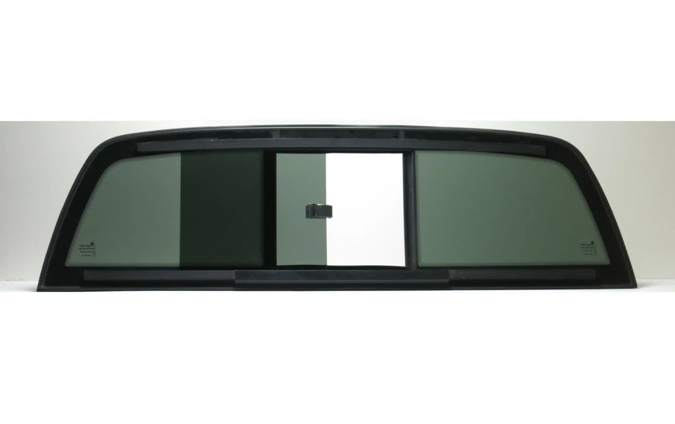 Fits: 1997-2011 Dodge Dakota Pickup Manual Slider Back Glass Rear Window - Image 4 of 4