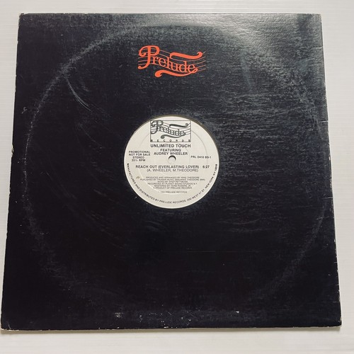 Unlimited Touch Reach Out Vinyl Record 12” 45 RPM PRL D410 BS-1 Prelude 1984 Pmo - Picture 10 of 24