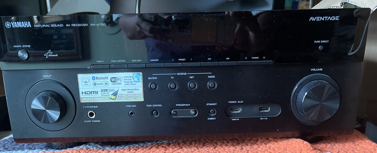 Yamaha RX-A750 AVENTAGE 7.2 Channel A/V Receiver Working Yamaha RX-A750 AVENTAGE 7.2 Channel A/V Receiver Working