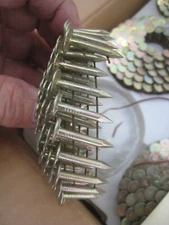Single coil7/8" COLLATED GALVANIZED ROOFING NAILS. 120 nails per coil. HILTI 15